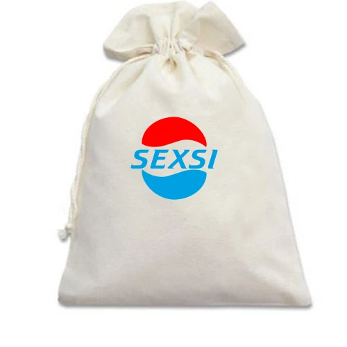 Подарочный мешочек, Белый, Sexsi