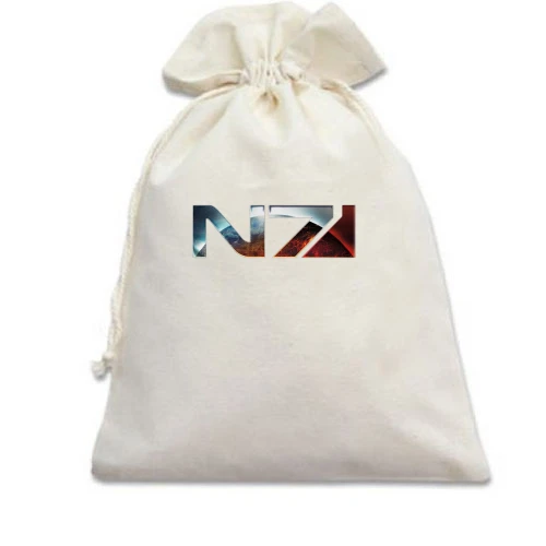 Подарочный мешочек, Бежевый, Mass Effect N7