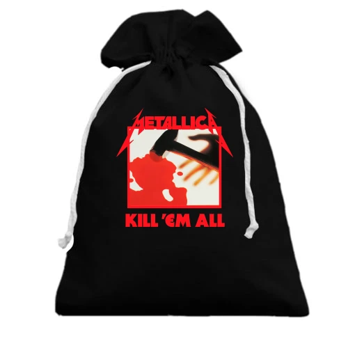Подарунковий мішечок, Чорний, Metallica - Kill ’Em All