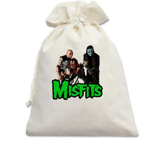 Подарочный мешочек, Белый, Misfits Band