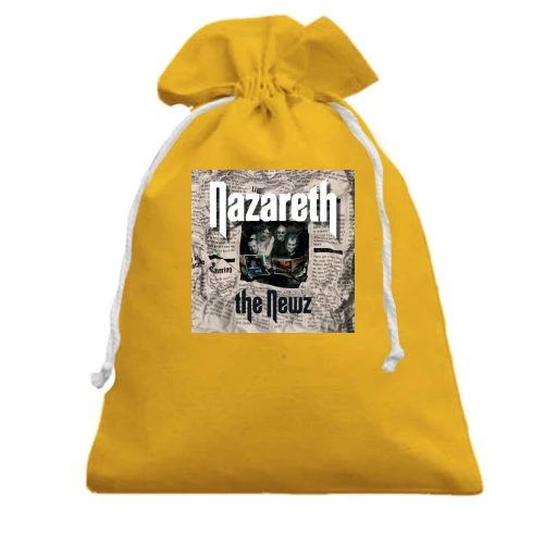 Подарочный мешочек, Желтый, Nazareth - The Newz