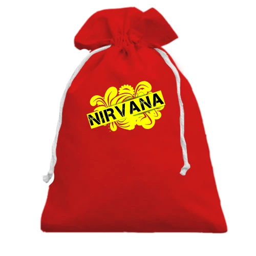 Подарочный мешочек, Красный, Nirvana Арт