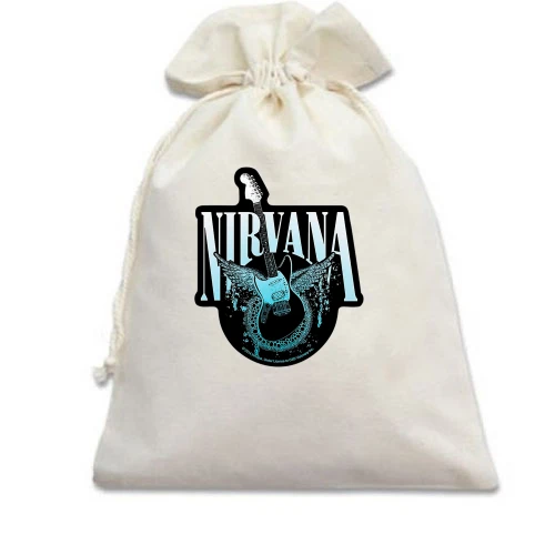 Подарочный мешочек Nirvana (гитара)