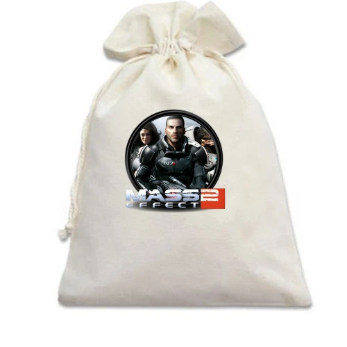 Подарочный мешочек, Белый, Mass Effect 2