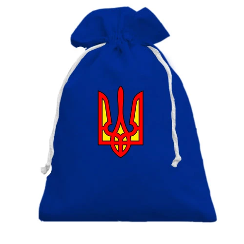 Подарочный мешочек, Голубой, Супер Украинец