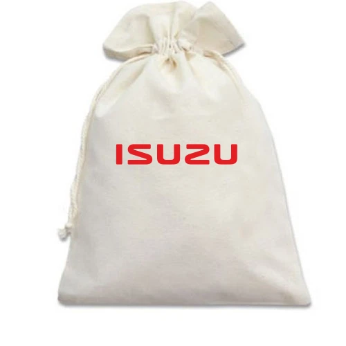Подарочный мешочек, белый, Isuzu