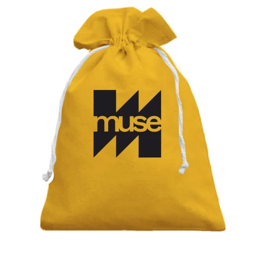 Подарочный мешочек, Желтый, Muse Club