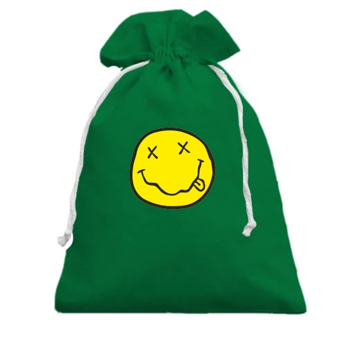 Подарочный мешочек, Зеленый, NIRVANA Smile