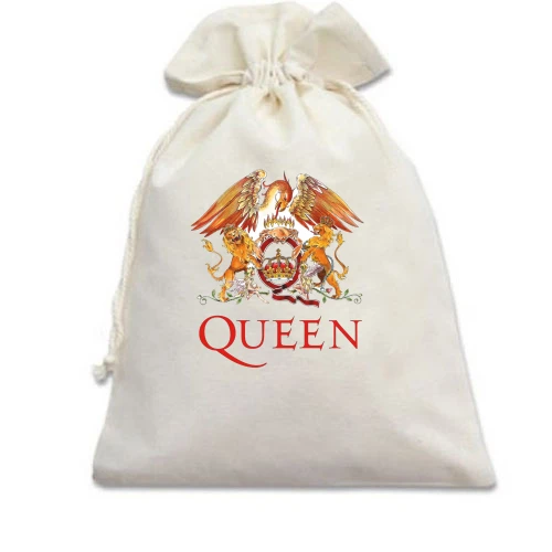 Подарочный мешочек Queen color logo