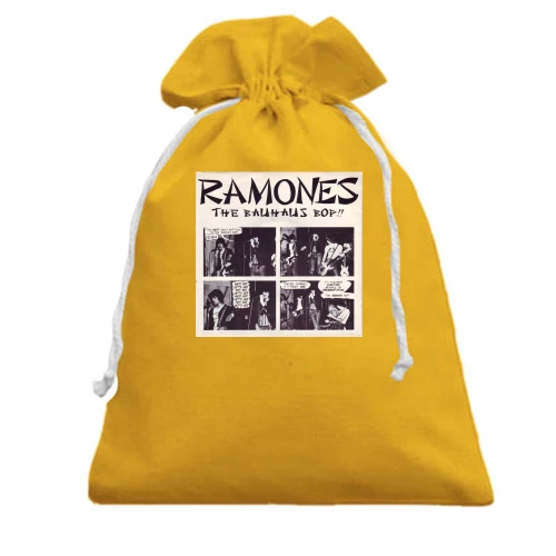 Подарунковий мішечок, Жовтий, Ramones - blitzkrieg bop