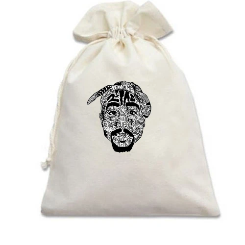 Подарочный мешочек с 2PAC