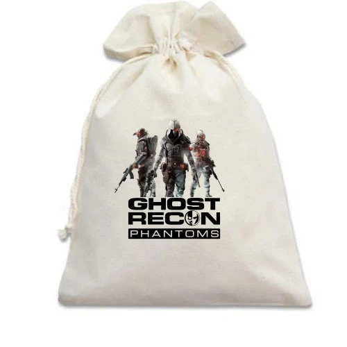 Подарочный мешочек, Белый, Ghost Recon Phantoms