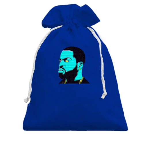 Подарочный мешочек, Голубой, с Drake