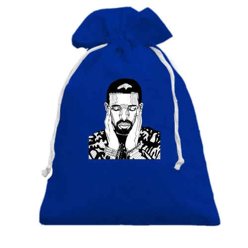 Подарочный мешочек с задумчивым Drake