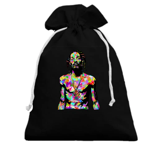 Подарочный мешочек со Snoop Dogg и яркими красками