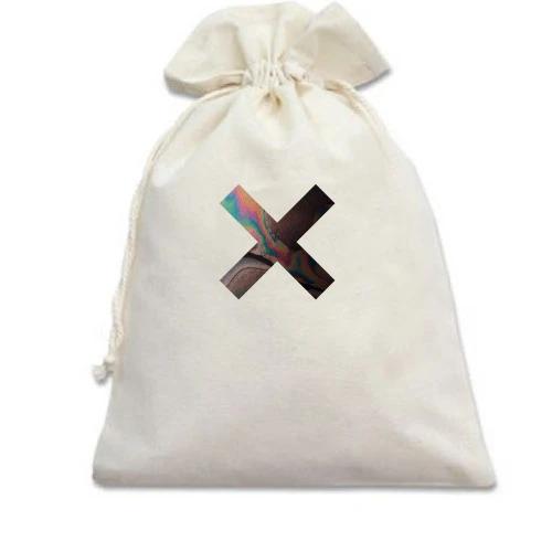 Подарочный мешочек, Голубой, с The XX (2)