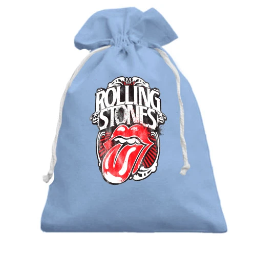 Подарочный мешочек, Белый, Rolling Stones ART
