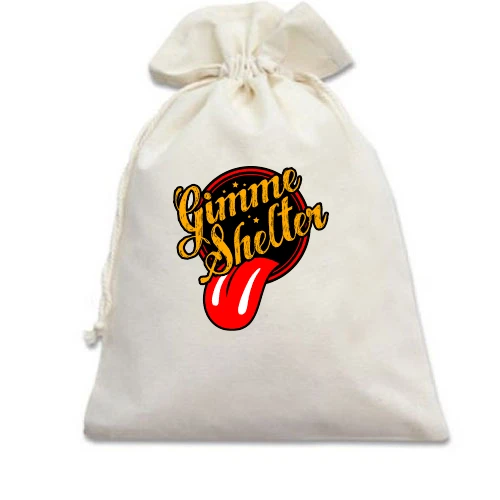 Подарочный мешочек Rolling Stones Gimme Shelter
