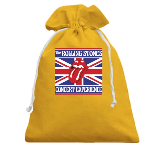 Подарочный мешочек, Желтый, Rolling Stones Concert Expereance