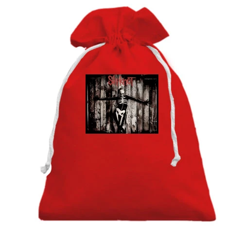 Подарочный мешочек, Красный, Slipknot .5: The Gray Chapter
