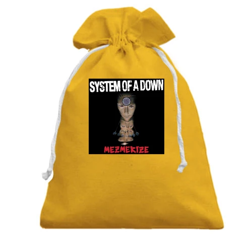 Подарунковий мішечок, Жовтий, System Of A Down - Mezmerize