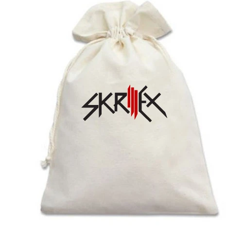 Подарочный мешочек с логотипом "Skrillex"