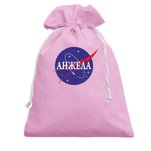 Подарочный мешочек, Красный, Анжела (NASA Style)