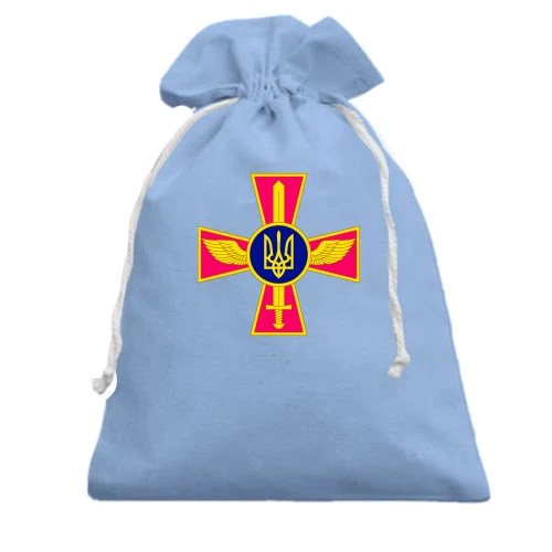 Подарунковий мішечок, блакитний, ВПС України