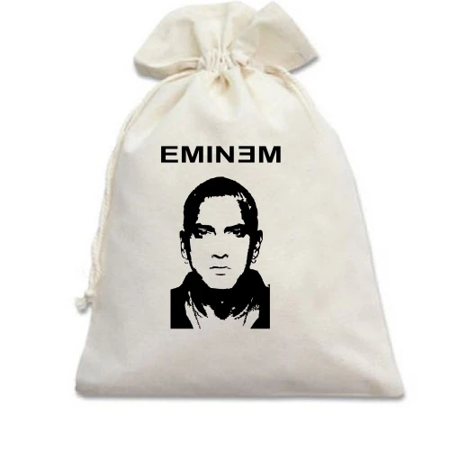 Подарочный мешочек Eminem (с силуэтом)