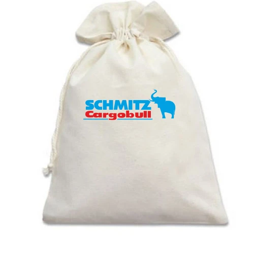 Подарочный мешочек, белый, Schmitz Cargobull