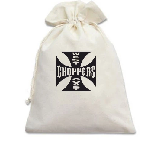 Подарунковий мішечок з лого West Coast Choppers