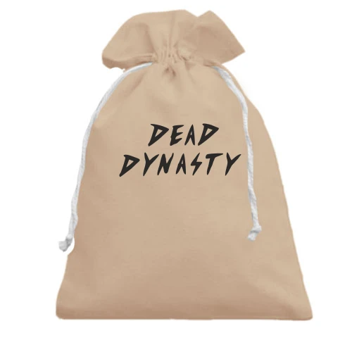 Подарунковий мішечок, Чорний, з Dead Dynasty логотип