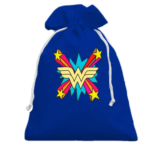 Подарунковий мішечок з логотипом Чудо-Жінки (Wonder Woman)