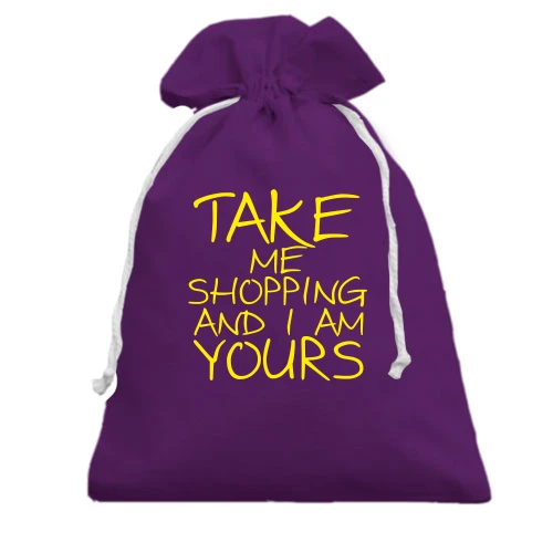 Подарунковий мішечок Take me shopping