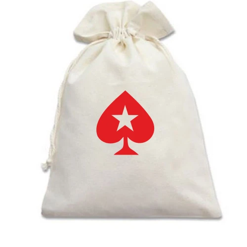 Подарочный мешочек, Белый, PokerStars Christmas Star Baseball Jersey