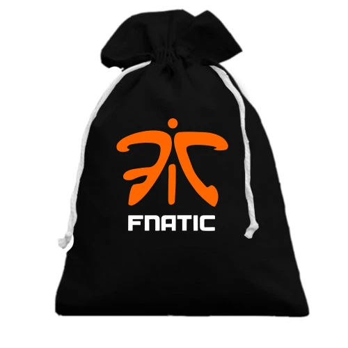 Подарочный мешочек, Черный, Fnatic Dota 2