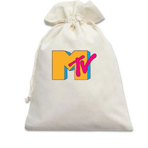Подарочный мешочек, Белый, M-Tv
