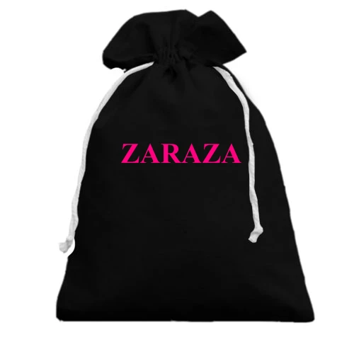 Подарочный мешочек, Черный, ZARAZA