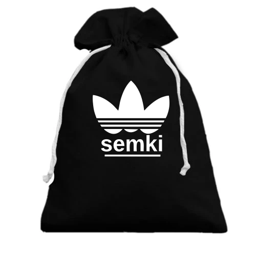 Подарунковий мішечок з написом "Semki"