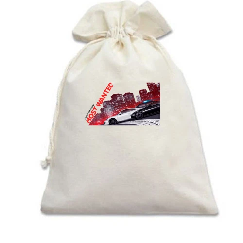 Подарочный мешочек с Need for Speed Most Wanted