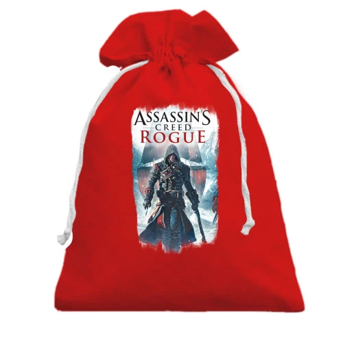 Подарочный мешочек, Красный, с Шеем Патриком Кормаком (Assassins Creed Rogue)
