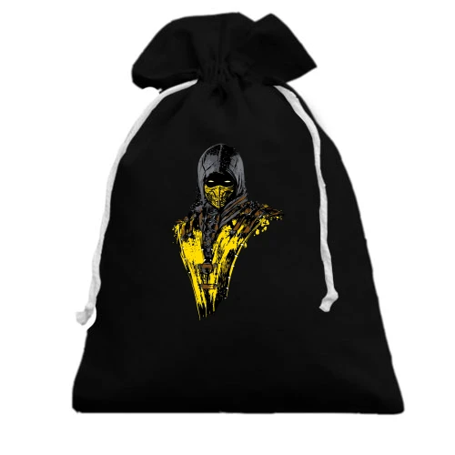 Подарочный мешочек со Скорпионом из Mortal Kombat