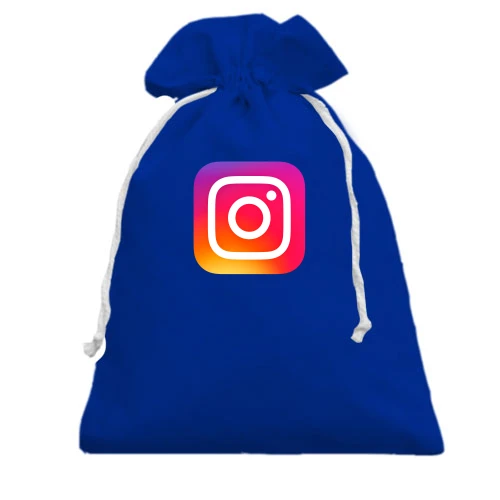 Подарунковий мішечок з логотипом Instagram