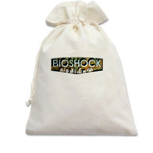 Подарочный мешочек с логотипом игры Bioshock