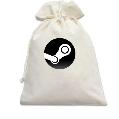 Подарочный мешочек с логотипом Steam