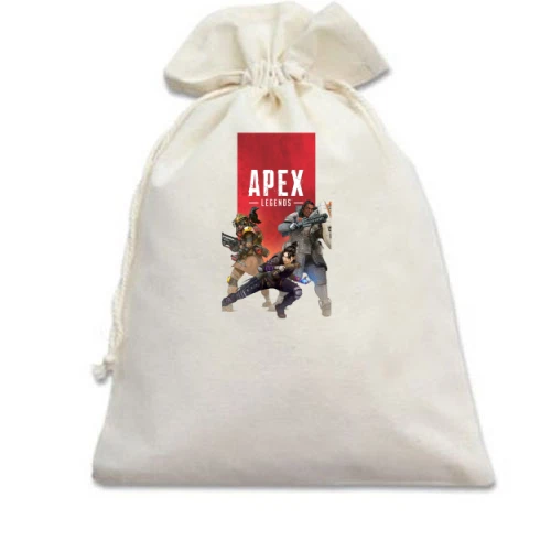 Подарунковий мішечок з постером гри Apex - legends