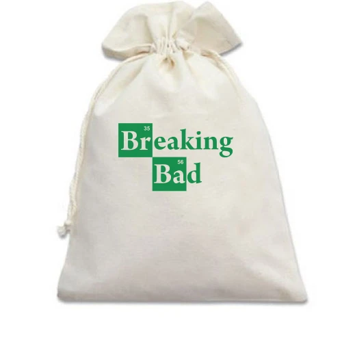 Подарочный мешочек, Белый, Breaking Bad