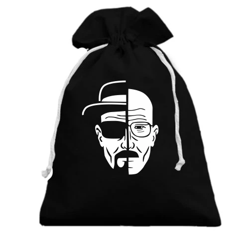 Подарочный мешочек, черный, Breaking Bad - Уолт