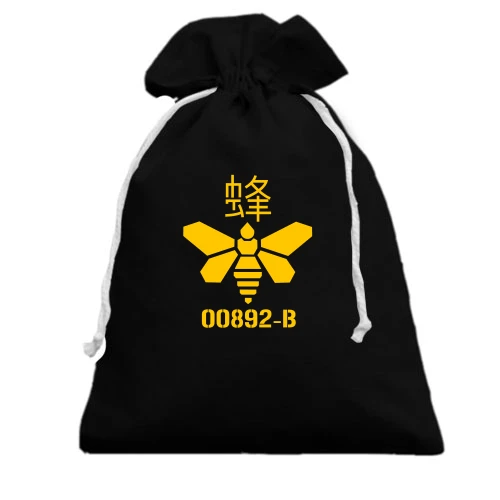 Подарочный мешочек, черный, Breaking Bad Methylamine