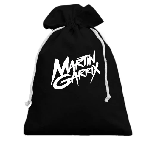 Подарочный мешочек, Черный, Martin Garrix